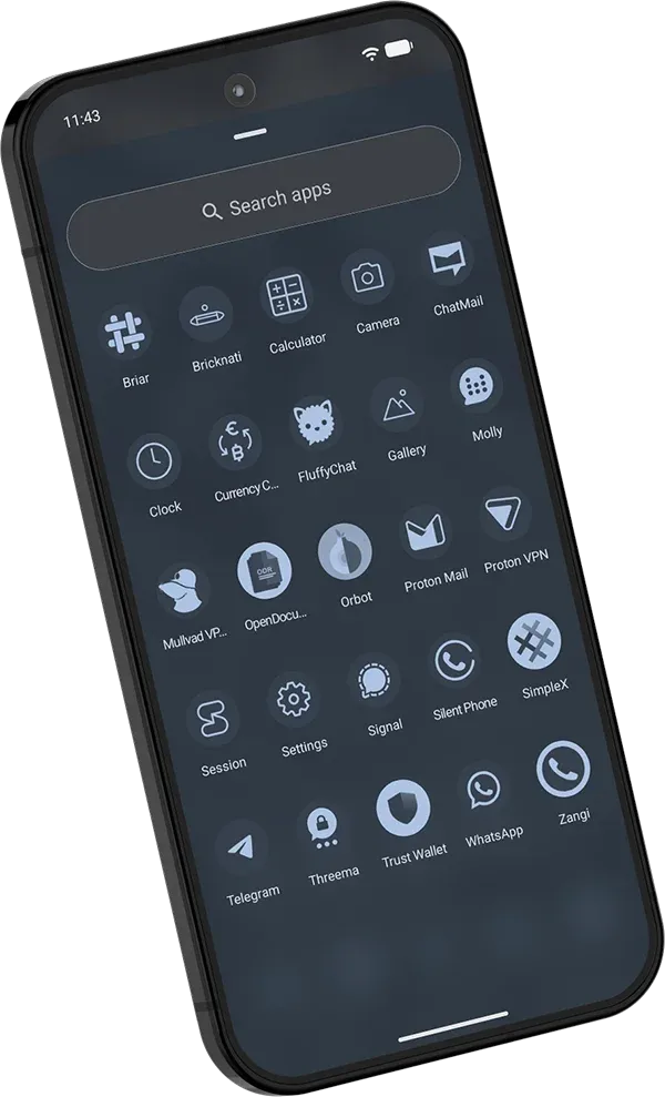 Pixel 9 phone on the app screen